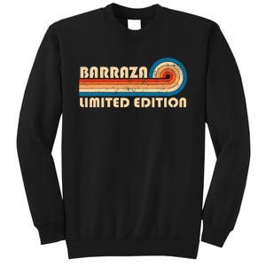 Barraza Surname Retro 80s 90s Birthday Sweatshirt