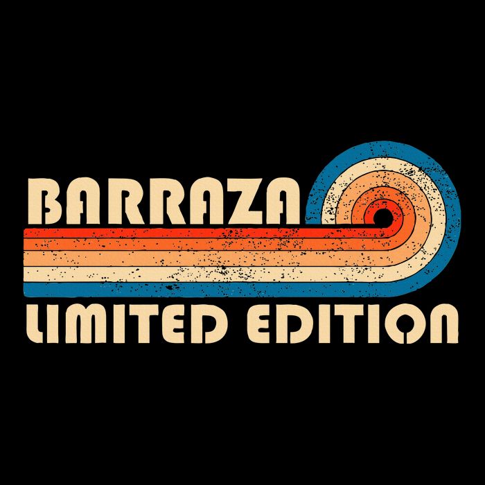Barraza Surname Retro 80s 90s Birthday Impact Tech Backpack