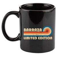 Barraza Surname Retro 80s 90s Birthday 11oz C Handle Ceramic Mug