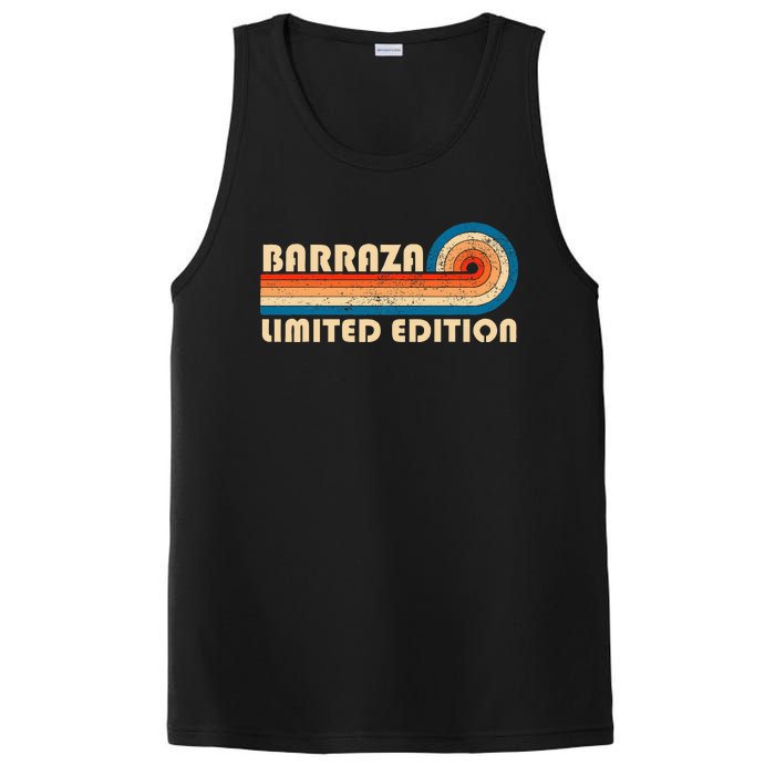 Barraza Surname Retro 80s 90s Birthday PosiCharge Competitor Tank