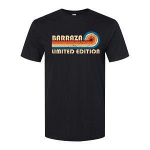 Barraza Surname Retro 80s 90s Birthday Softstyle CVC T-Shirt