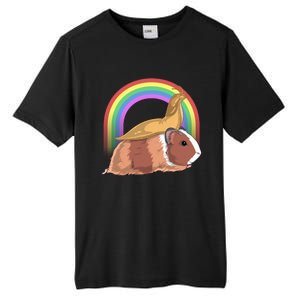 Banana Slug Riding Guinea Pig Rainbow Cute Magical Animal Gift Tall Fusion ChromaSoft Performance T-Shirt