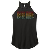 Boykin Spaniel Retro Design Women's Perfect Tri Rocker Tank