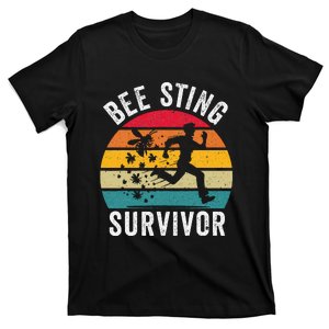 Bee Sting Survivor I Survived A Bee Sting Bee Keeper T-Shirt