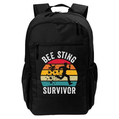 Bee Sting Survivor I Survived A Bee Sting Bee Keeper Daily Commute Backpack