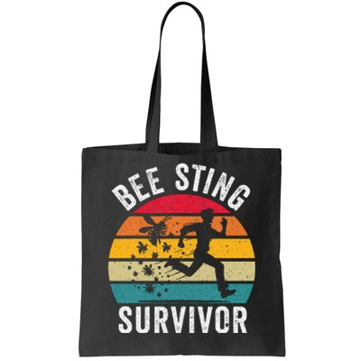 Bee Sting Survivor I Survived A Bee Sting Bee Keeper Tote Bag