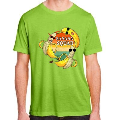 Banana Squad Summer Party Funny Banana Lover Fruit Adult ChromaSoft Performance T-Shirt