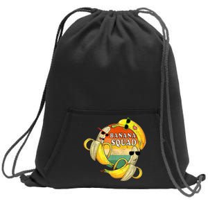 Banana Squad Summer Party Funny Banana Lover Fruit Sweatshirt Cinch Pack Bag