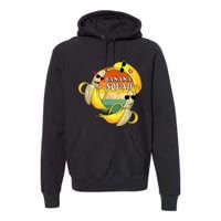 Banana Squad Summer Party Funny Banana Lover Fruit Premium Hoodie