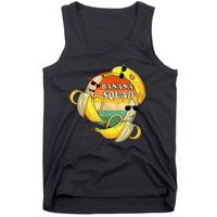 Banana Squad Summer Party Funny Banana Lover Fruit Tank Top