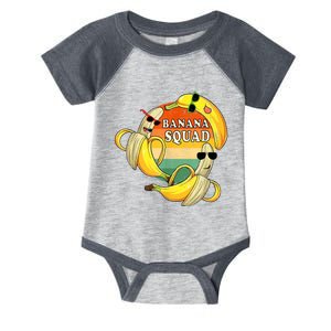 Banana Squad Summer Party Funny Banana Lover Fruit Infant Baby Jersey Bodysuit