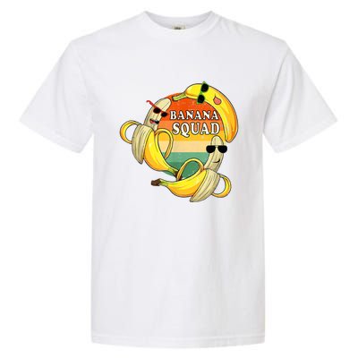 Banana Squad Summer Party Funny Banana Lover Fruit Garment-Dyed Heavyweight T-Shirt