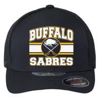 Buffalo Sabres Stripe Royal Blue Flexfit Unipanel Trucker Cap