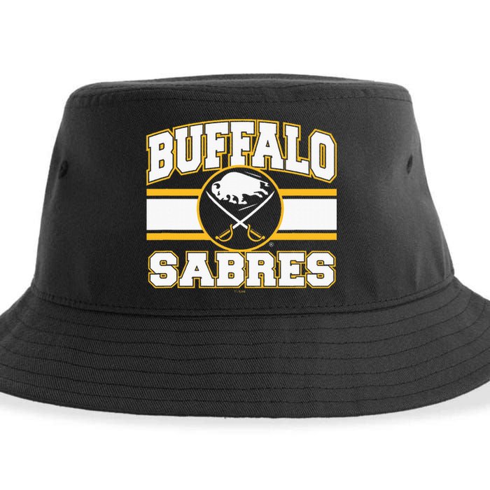 Buffalo Sabres Stripe Royal Blue Sustainable Bucket Hat