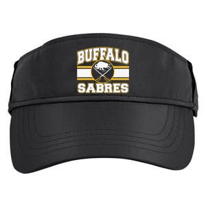 Buffalo Sabres Stripe Royal Blue Adult Drive Performance Visor