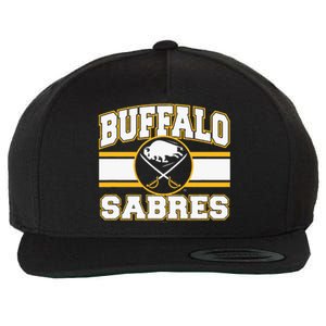 Buffalo Sabres Stripe Royal Blue Wool Snapback Cap