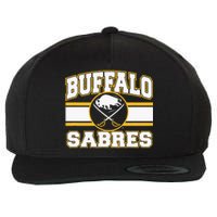 Buffalo Sabres Stripe Royal Blue Wool Snapback Cap