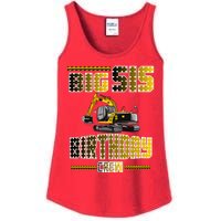 Big Sis Sister Birthday Crew Party Excavator Ladies Essential Tank