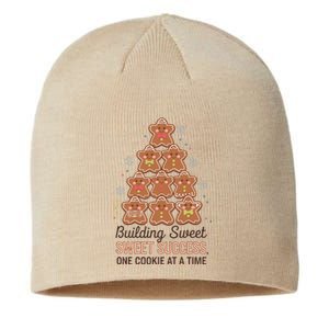 Building Sweet Success Christmas Gingerbread Stars Sustainable Beanie