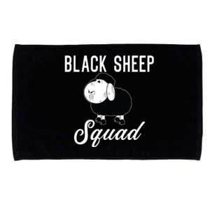 Black Sheepp Squad Funny Black Sheep Microfiber Hand Towel