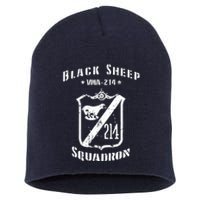 Black Sheepp Squadron VMA214 WWII Vintage Short Acrylic Beanie