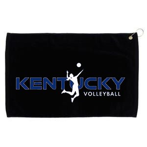 Bluegrass State Sports Fan Kentucky Volleyball Grommeted Golf Towel