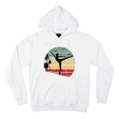 Ballet Silhouette Sunset Ballet Girl Ballet Ballerina Hoodie