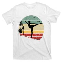 Ballet Silhouette Sunset Ballet Girl Ballet Ballerina T-Shirt