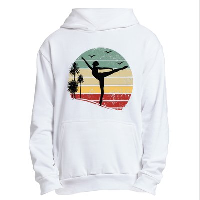 Ballet Silhouette Sunset Ballet Girl Ballet Ballerina Urban Pullover Hoodie