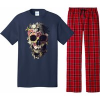 Bloom Skull Sunflower Pajama Set