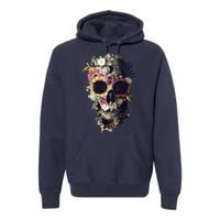 Bloom Skull Sunflower Premium Hoodie