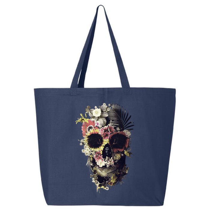 Bloom Skull Sunflower 25L Jumbo Tote