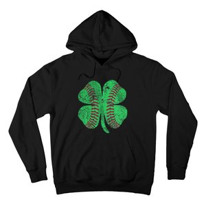 Baseball Shamrock St. Patrick's Day Saint Paddy's Hoodie