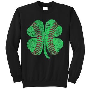 Baseball Shamrock St. Patrick's Day Saint Paddy's Sweatshirt