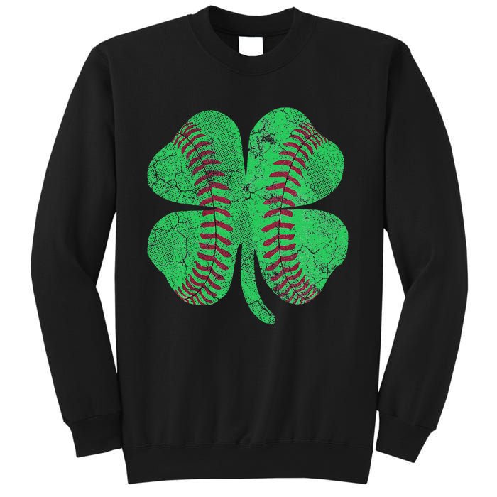 Baseball Shamrock St. Patrick's Day Saint Paddy's Sweatshirt