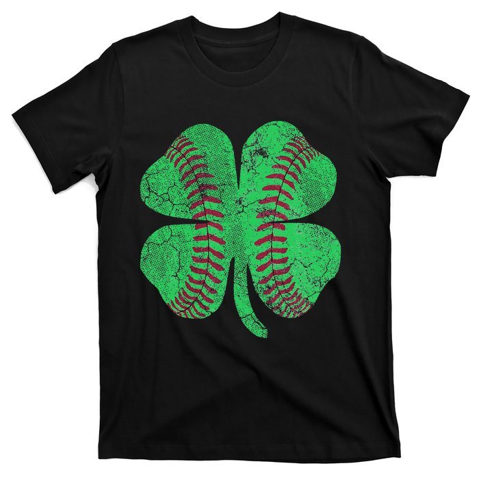 Baseball Shamrock St. Patrick's Day Saint Paddy's T-Shirt