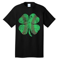 Baseball Shamrock St. Patrick's Day Saint Paddy's Tall T-Shirt