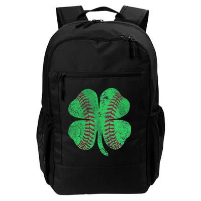 Baseball Shamrock St. Patrick's Day Saint Paddy's Backpack
