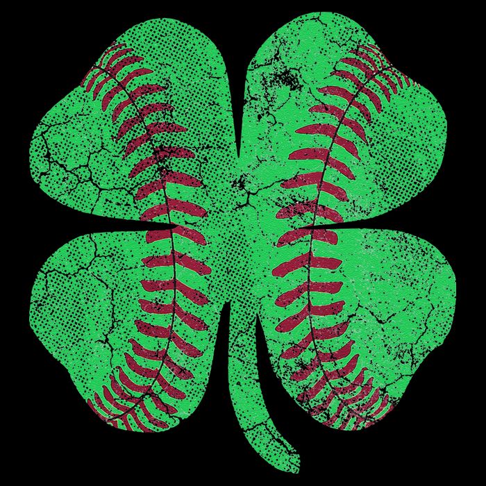 Baseball Shamrock St. Patrick's Day Saint Paddy's 16 in Basic Backpack