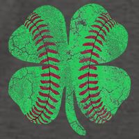 Baseball Shamrock St. Patrick's Day Saint Paddy's Vector Backpack