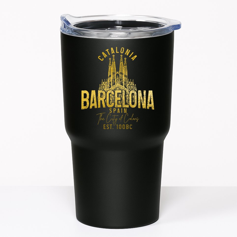 Barcelona Spain Souvenir Catalonia Tumbler