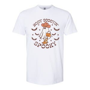 Boot Scootin Spooky Western Halloween Retro Fall Halloween Softstyle CVC T-Shirt