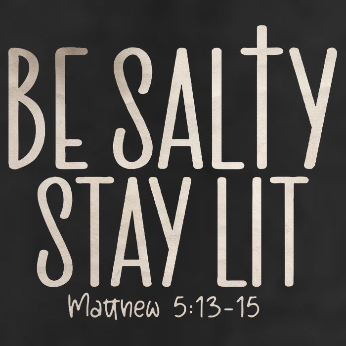 Be Salty Stay Lit Matthew 51316 7 Panel Mesh Trucker Snapback Hat