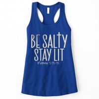 Be Salty Stay Lit Matthew 51316 Womens Tank Top