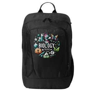 Biology Squad Scientists Biology Shirts For Biologist City Backpack