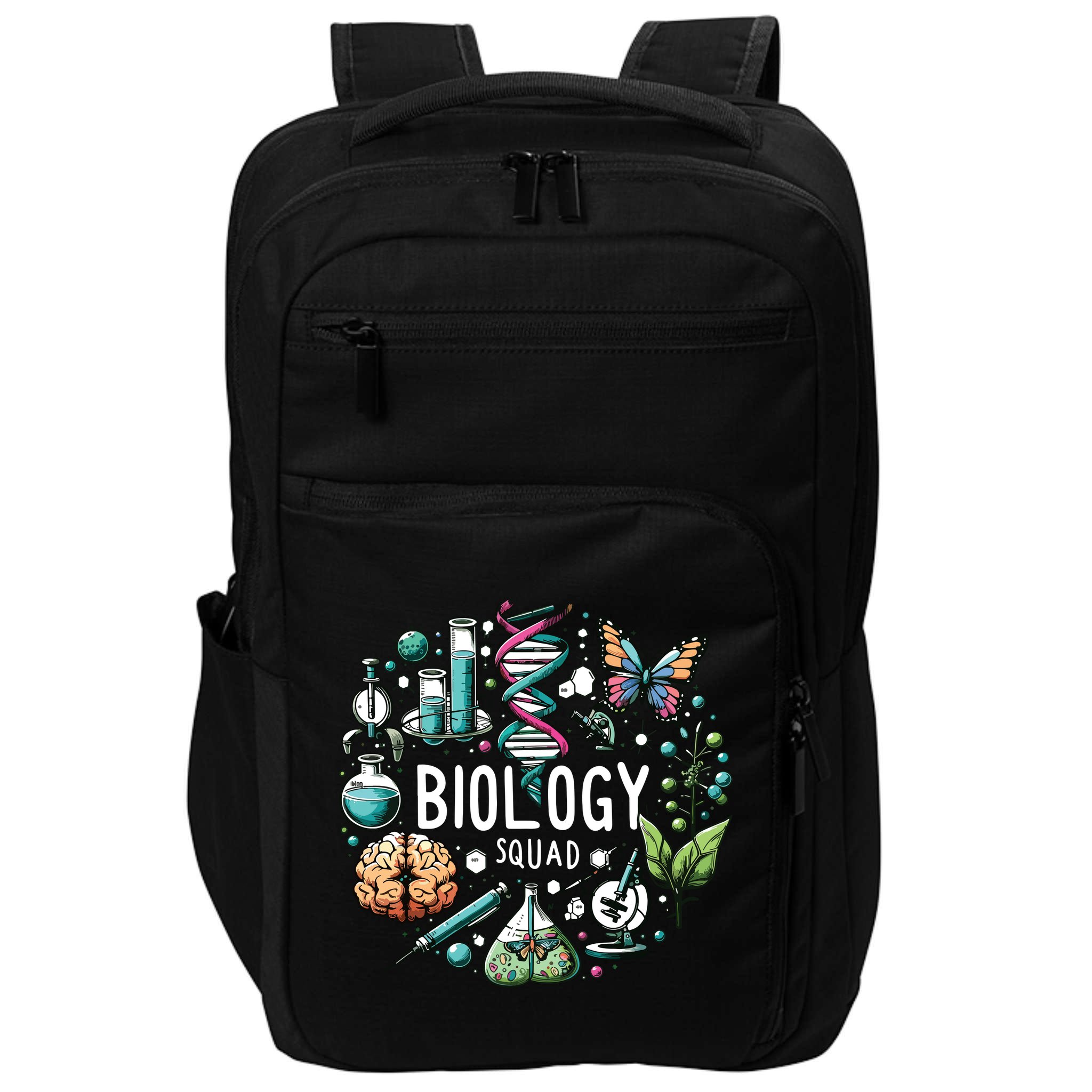 Biology Squad Scientists Biology Shirts For Biologist Impact Tech Backpack