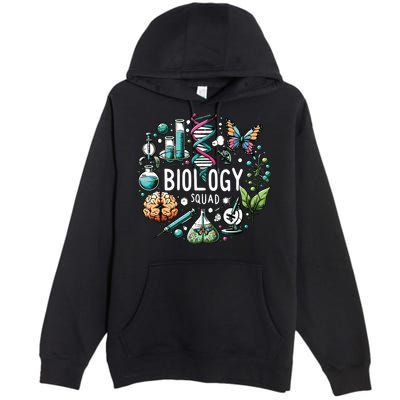 Biology Squad Scientists Biology Shirts For Biologist Premium Pullover Hoodie