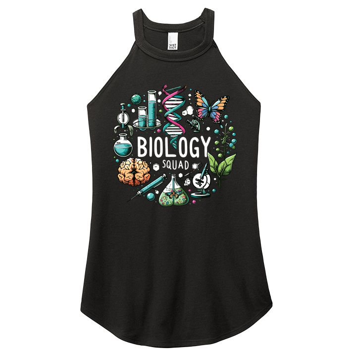 Biology Squad Scientists Biology Shirts For Biologist Women's Perfect Tri Rocker Tank