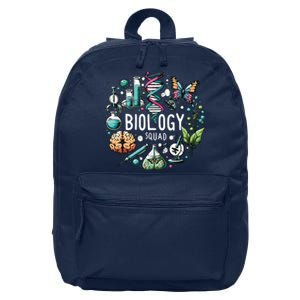 Biology Squad Scientists Biology Shirts For Biologist 16 in Basic Backpack