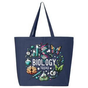 Biology Squad Scientists Biology Shirts For Biologist 25L Jumbo Tote